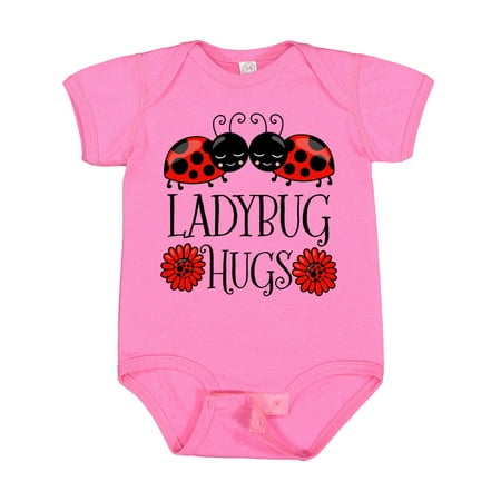 

Inktastic Ladybug Hugs Cute Pair of Ladybugs Gift Baby Boy or Baby Girl Bodysuit