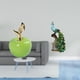 thumbnail image 2 of Estatua,Escultura de fruta artificial,estatua y artesanía,Figura de escritorio,Estante de estatua de pavo real para escritorio,decoración del hogar,Figura decorativa creativa para la oficina, 2 of 8