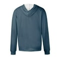 thumbnail image 6 of Augper Women Fashion Fleece Blouse Long Sleeve Tops Sweatshirt Pockets Drawstring Hoodied, 6 of 7