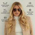 thumbnail image 5 of Lucyd Bluetooth UV Sunglasses for Men with Noise Canceling Mics - Compatible with Voice Assistant Siri & Alexa – Driving & Meeting – Jupiter XL, 5 of 5