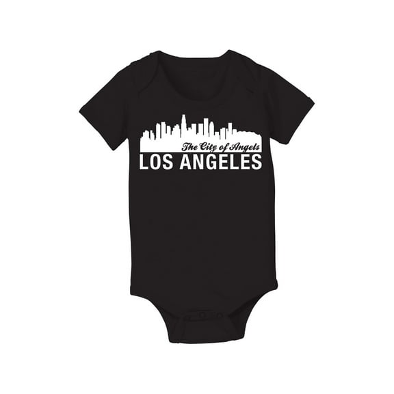 Instant Message - City Skyline LOS ANGELES - Infant One Piece