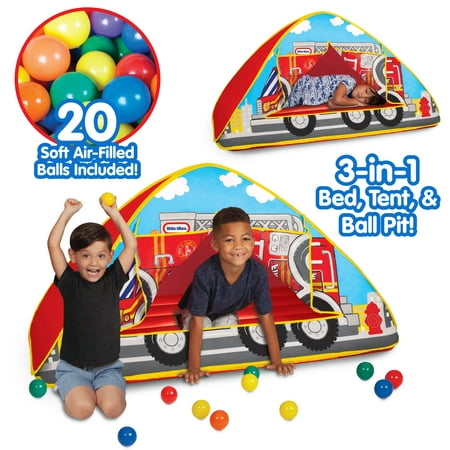 Little Tikes Fire Truck 3-in-1 Bed, Tent, & Ball Pit