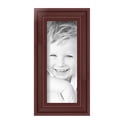 thumbnail image 2 of ArtToFrames 4" x 10" Cherry Picture Frame, 4x10 inch Red MDF Poster Frame (WOM-4333), 2 Pack, 2 of 8