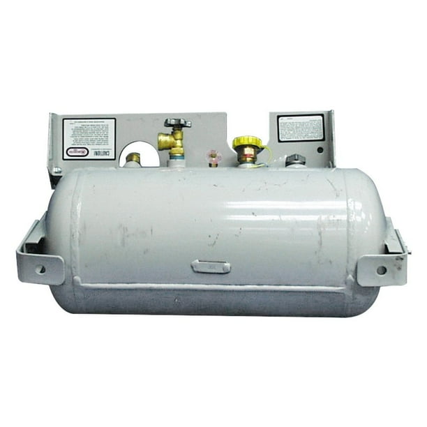 Manchester Tank 6813 25 lbs Steel Horizontal Gray ASME LP Gas Tank