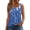 03#Blue, variant on 2026 Womens Summer Tank Tops Ladies Sleeveless Shirts Loose Fit Casual Blouse