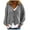 Gray, variant on Lindreshi Cardigan Sweaters for Women Fashion Women V-Neck Buttons Casual Stretchy Knitted Sweater Cardigan Coat