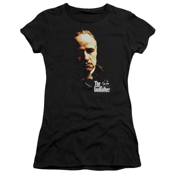 Godfather Don Vito Junior Women's T-Shirt Sheer Black