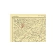 thumbnail image 3 of Topographical Map - Great Smoky Mountains National Park Quad - USGS 1950 - 29.28 x 23 - Vintage Wall Art, 3 of 5
