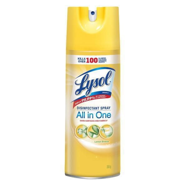 Lysol® Disinfecting Spray Lemon Breeze, 350g