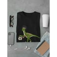 thumbnail image 3 of Sport Raptor Gym Ready Awesome Raptor Men Black T-Shirt, Male Large, 3 of 4