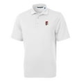 thumbnail image 2 of Men's Cutter & Buck White Fresno Grizzlies Virtue Eco Pique Recycled Polo, 2 of 3