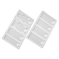 thumbnail image 4 of FELTECHELECTR Silicone Mold for DIY Epoxy Casting Supplies with Durable Design 2pcs White, 4 of 8