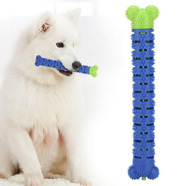 Pet Toothbrush Stick, Safe Brushing Stick Dog Tooth Cleaner Stick, Blue Toothbrush Toy For Cleaning Supplies