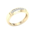 thumbnail image 2 of Imperial 1/10Ct TDW Diamond 10k Yellow Gold Men's Band (H-I, I2), 2 of 4