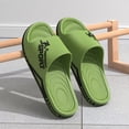 thumbnail image 6 of EliteGoogv Womens Thong Sandals On Flat Sole Flip Flops for Women Shower Bathroom Indoor Walking Slippers Shoes US :10.5, 6 of 9