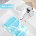 thumbnail image 4 of (Azul) 2 moldes de silicona para paletas sin BPA para niños y adultos, con 100 palitos de helado para niños y adultos, moldes para paletas DIY, 4 of 5