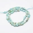 thumbnail image 2 of Natural Larimar Beads Strands Tumbled Stone 6~8x4~6mm Hole: 1mm 15.3 inch(39cm) DIY, 2 of 3