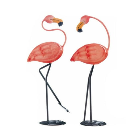 Garden Decor Iron Small Flamingo Pink Home Decorations Set Garden Decor Iron Small Flamingo Pink Home Decorations Set Of 2