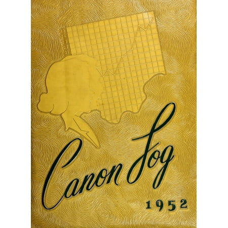 (Custom Reprint) Yearbook: 1952 Canonsburg High School - Canon Log Yearbook (Canonsburg PA)