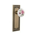 thumbnail image 3 of Nostalgic Warehouse Misros_Prv_234_Nk Rose Porcelain Solid Brass Privacy Door Knob Set -, 3 of 5