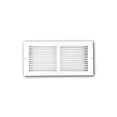 thumbnail image 1 of Baseboard Air Return Grille 14″x6″ – Seamless Baseboard Vent Cover, Powder-Coated Steel, Pre-Drilled Holes with Screws, Residential & Commercial Indoor Use, 1 of 8
