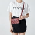 thumbnail image 2 of BADGLEY MISCHKA Madalyn Vegan Leather Pouch / Belt Bag / Fanny Pack (Burgundy), 2 of 5