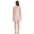 thumbnail image 3 of No Boundaries Juniors Button Front Dress, Sizes XS-3XL, 3 of 5