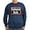 Navy, variant on CafePress - Burlington Route - Classic Crew Neck Sweatshirt