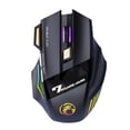 thumbnail image 2 of Ratón óptico recargable ergonómico inalámbrico seitruly 2.4 Ghz con receptor USB color negro, 2 of 2