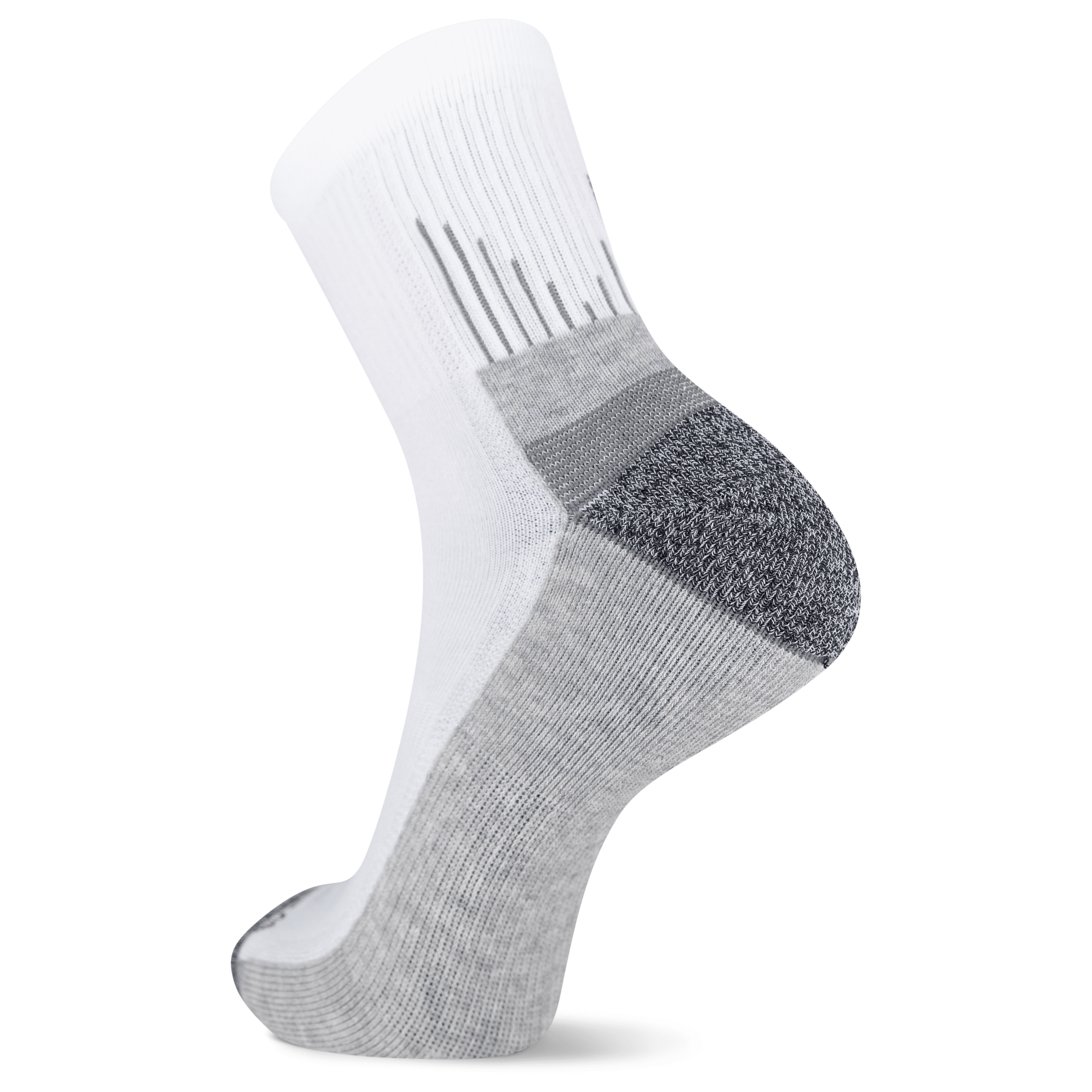 Wolverine Men's Performance Cushioned Work Ankle Socks - 6 Pairs - Breathable Mesh & Moisture Wicking