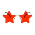 thumbnail image 1 of Jusqu'à 10 $ Lunettes Rouges Forme Irrégulière Rétro Lunettes de Soleil Lunettes Monture Teintes Vintage Irrégulières Unisexe, 1 of 3