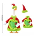 thumbnail image 3 of Qwtwty Christmas Lawn Goose Clothes for 23" Geese Statue, Yard Goose Decorations for Yard Lawn Outdoor Garden Patio Statue Xmas Santa Holiday Decor, 3 of 7