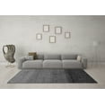 thumbnail image 3 of Ahgly Company Indoor Rectangle Abstract Gray Modern Area Rugs, 5' x 7', 3 of 4