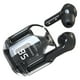 thumbnail image 4 of Auriculares inalámbricos con estilo transparente multifunción con cancelación de ruido HiFi estéreo con control táctil Bluetooth negro, 4 of 10