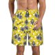 thumbnail image 1 of Fotbe Honeybee Trajes de Baño Estampados para Hombre, Shorts de Verano de Secado Rápido, Ropa de Playa, Bañadores-XX-Large, 1 of 6
