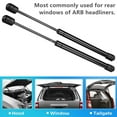 thumbnail image 2 of BIBABLYKE Lift Supports Rear Window Struts Gas Springs Shocks for Pickup ARB Canopy 12.8inch Gas Props Spring Struts, 2 of 8