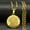 Gold color, variant on SAINT MICHAEL PROTECT US Archangel 14K Yellow Gold  Saint Michael Necklace Men/Women Golden Color Pendant Necklace Jewelry
