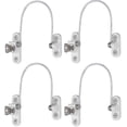 thumbnail image 2 of 4 Pcs Window Restrictor Locks Window Restrictors Baby Security Window Locks Window Locks Door Locks, 2 of 4