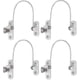 thumbnail image 2 of 4 Pcs Window Restrictor Locks Window Restrictors Baby Security Window Locks Window Locks Door Locks, 2 of 4