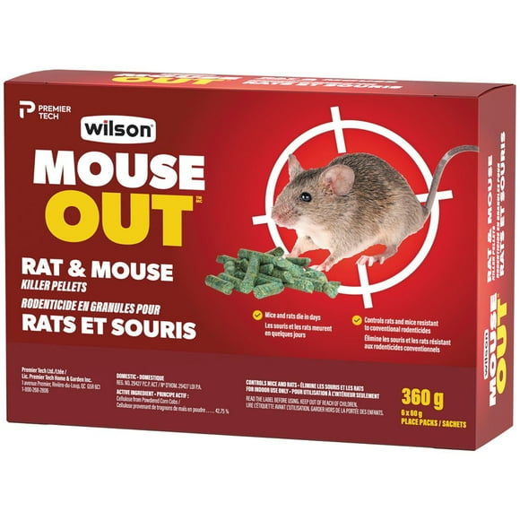 Rodenticide en granules pour Rats et Souris