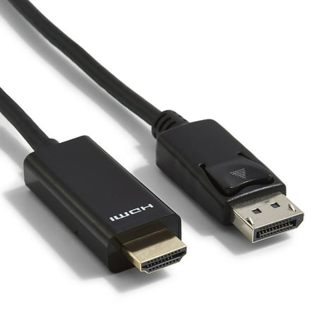 UPC: 0718103343312 | NXT Technologies NX51760 6 DisplayPort/HDMI Audio/Video Cable Black