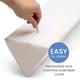 thumbnail image 5 of Protector de barandilla de espuma extra larga para niños Delta - Barandilla para niños pequeños y niños con funda resistente al agua, antideslizante y lavable a máquina - 1 unidad, color blanco, 5 of 5