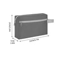 thumbnail image 3 of Neceser grande para viajar, neceser colgante impermeable y organizador de baño con gran capacidad para botellas de tamaño completo, gimnasio, viajes de negocios y vacaciones, 3 of 5