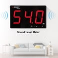 thumbnail image 4 of Ejoyous SNDWAY 9.6 Inch LCD Digital Sound Level Meter Wall Hanging 30~130dB Noise Tester, Noise Meter, Digital Sound Meter, 4 of 7