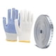 thumbnail image 3 of Correa de metal para colgar tuberías con agujeros preperforados, incluye guantes, accesorio para exteriores, resistente para construcción, bricolaje,, 3 of 9
