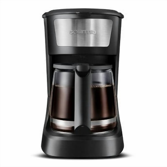 12 Cup One-Touch Switch Coffee Maker with Auto Keep Warm Black
