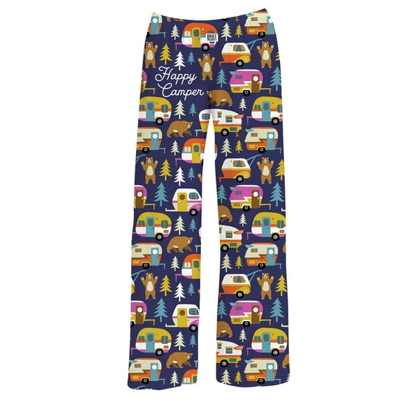 Collections Etc Comfy Happy Camper RV Drawstring Lounge Pants