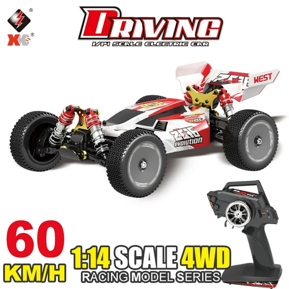 Wltoys XKS 144001 RC Car 60km/h High Speed 1/14 2.4GHz RC 4WD Racing Off-Road Drift Car RTR