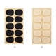 thumbnail image 5 of Eigraketly Parche para boquilla de clarinete, 10 Uds., cojines para saxofón, silicona, negro, blanco, accesorios para saxofón de mano, 0,3mm, Type2 NO2, 5 of 6