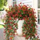 thumbnail image 1 of Flores colgantes artificiales INQCMY Daisy con eucalipto, 2 unidades, 1 of 6